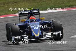 Felipe Nasr (BRA) Sauber C35. 15.04.2016. Formula 1 World Championship, Rd 3, Chinese Grand Prix, Shanghai, China, Practice Day.