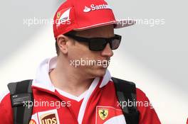 Kimi Raikkonen (FIN) Ferrari. 15.04.2016. Formula 1 World Championship, Rd 3, Chinese Grand Prix, Shanghai, China, Practice Day.