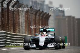 Lewis Hamilton (GBR) Mercedes AMG F1 W07 Hybrid. 15.04.2016. Formula 1 World Championship, Rd 3, Chinese Grand Prix, Shanghai, China, Practice Day.