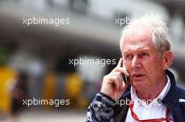 Dr Helmut Marko (AUT) Red Bull Motorsport Consultant. 15.04.2016. Formula 1 World Championship, Rd 3, Chinese Grand Prix, Shanghai, China, Practice Day.