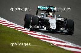 Lewis Hamilton (GBR) Mercedes AMG F1 W07 Hybrid. 15.04.2016. Formula 1 World Championship, Rd 3, Chinese Grand Prix, Shanghai, China, Practice Day.