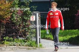 Sebastian Vettel (GER) Ferrari. 15.04.2016. Formula 1 World Championship, Rd 3, Chinese Grand Prix, Shanghai, China, Practice Day.