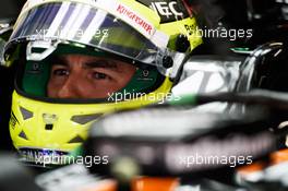 Sergio Perez (MEX) Sahara Force India F1 VJM09. 15.04.2016. Formula 1 World Championship, Rd 3, Chinese Grand Prix, Shanghai, China, Practice Day.