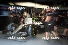 Lewis Hamilton (GBR) Mercedes AMG F1 W07 Hybrid. 15.04.2016. Formula 1 World Championship, Rd 3, Chinese Grand Prix, Shanghai, China, Practice Day.