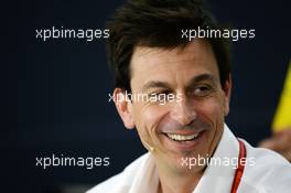 Toto Wolff (GER) Mercedes AMG F1 Shareholder and Executive Director in the FIA Press Conference. 15.04.2016. Formula 1 World Championship, Rd 3, Chinese Grand Prix, Shanghai, China, Practice Day.