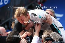 1st place Nico Rosberg (GER) Mercedes Petronas AMG F1. 17.04.2016. Formula 1 World Championship, Rd 3, Chinese Grand Prix, Shanghai, China, Race Day.