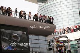 The podium (L to R): Sebastian Vettel (GER) Ferrari, second; Nico Rosberg (GER) Mercedes AMG F1, race winner; Daniil Kvyat (RUS) Red Bull Racing, third. 17.04.2016. Formula 1 World Championship, Rd 3, Chinese Grand Prix, Shanghai, China, Race Day.