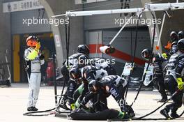 Mark Grey Force India Pit stop. 17.04.2016. Formula 1 World Championship, Rd 3, Chinese Grand Prix, Shanghai, China, Race Day.