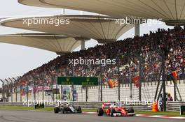 Sebastian Vettel (GER) Ferrari SF16-H. 17.04.2016. Formula 1 World Championship, Rd 3, Chinese Grand Prix, Shanghai, China, Race Day.