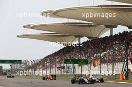 Nico Hulkenberg (GER) Sahara Force India F1 VJM09. 17.04.2016. Formula 1 World Championship, Rd 3, Chinese Grand Prix, Shanghai, China, Race Day.