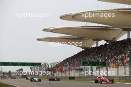 Sebastian Vettel (GER) Ferrari SF16-H. 17.04.2016. Formula 1 World Championship, Rd 3, Chinese Grand Prix, Shanghai, China, Race Day.