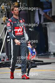 Romain Grosjean (FRA) Haas F1 Team. 16.04.2016. Formula 1 World Championship, Rd 3, Chinese Grand Prix, Shanghai, China, Qualifying Day.