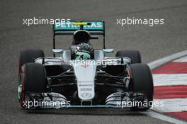 Nico Rosberg (GER) Mercedes AMG F1 W07 Hybrid. 16.04.2016. Formula 1 World Championship, Rd 3, Chinese Grand Prix, Shanghai, China, Qualifying Day.