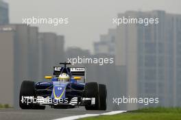 Marcus Ericsson (SWE) Sauber C35. 16.04.2016. Formula 1 World Championship, Rd 3, Chinese Grand Prix, Shanghai, China, Qualifying Day.