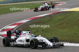 Felipe Massa (BRA) Williams FW38. 16.04.2016. Formula 1 World Championship, Rd 3, Chinese Grand Prix, Shanghai, China, Qualifying Day.
