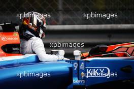Pascal Wehrlein (GER) Manor Racing MRT05 crashed out of qualifying. 16.04.2016. Formula 1 World Championship, Rd 3, Chinese Grand Prix, Shanghai, China, Qualifying Day.