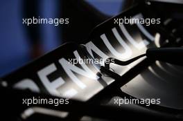 Renault Sport F1 Team RS16 rear wing detail. 14.04.2016. Formula 1 World Championship, Rd 3, Chinese Grand Prix, Shanghai, China, Preparation Day.