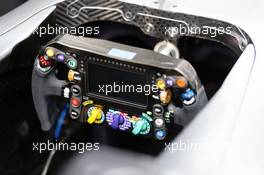 Mercedes AMG F1 W07 Hybrid steering wheel. 14.04.2016. Formula 1 World Championship, Rd 3, Chinese Grand Prix, Shanghai, China, Preparation Day.