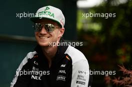 Nico Hulkenberg (GER) Sahara Force India F1. 14.04.2016. Formula 1 World Championship, Rd 3, Chinese Grand Prix, Shanghai, China, Preparation Day.