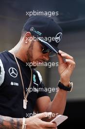 Lewis Hamilton (GBR) Mercedes AMG F1. 14.04.2016. Formula 1 World Championship, Rd 3, Chinese Grand Prix, Shanghai, China, Preparation Day.