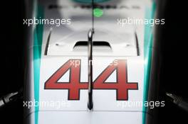 Mercedes AMG F1 W07 Hybrid of Lewis Hamilton (GBR) Mercedes AMG F1. 14.04.2016. Formula 1 World Championship, Rd 3, Chinese Grand Prix, Shanghai, China, Preparation Day.