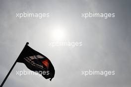 F1 flag in the paddock. 14.04.2016. Formula 1 World Championship, Rd 3, Chinese Grand Prix, Shanghai, China, Preparation Day.