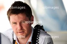 Rob Smedley (GBR) Williams Head of Vehicle Performance. 14.04.2016. Formula 1 World Championship, Rd 3, Chinese Grand Prix, Shanghai, China, Preparation Day.