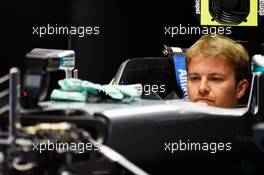 Nico Rosberg (GER) Mercedes AMG F1 W07 Hybrid. 14.04.2016. Formula 1 World Championship, Rd 3, Chinese Grand Prix, Shanghai, China, Preparation Day.