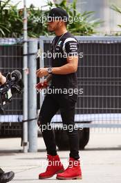 Lewis Hamilton (GBR) Mercedes AMG F1. 14.04.2016. Formula 1 World Championship, Rd 3, Chinese Grand Prix, Shanghai, China, Preparation Day.