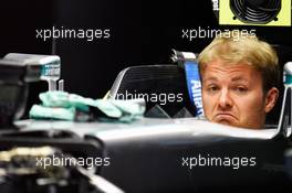 Nico Rosberg (GER) Mercedes AMG F1 W07 Hybrid. 14.04.2016. Formula 1 World Championship, Rd 3, Chinese Grand Prix, Shanghai, China, Preparation Day.