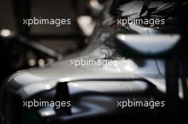 Mercedes AMG F1 W07 Hybrid sidepod detail. 14.04.2016. Formula 1 World Championship, Rd 3, Chinese Grand Prix, Shanghai, China, Preparation Day.