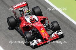 Kimi Raikkonen (FIN) Ferrari SF16-H. 13.05.2016. Formula 1 World Championship, Rd 5, Spanish Grand Prix, Barcelona, Spain, Practice Day.