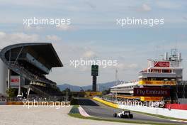 Valtteri Bottas (FIN) Williams FW38. 13.05.2016. Formula 1 World Championship, Rd 5, Spanish Grand Prix, Barcelona, Spain, Practice Day.
