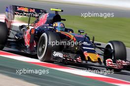 Carlos Sainz (ESP), Scuderia Toro Rosso  13.05.2016. Formula 1 World Championship, Rd 5, Spanish Grand Prix, Barcelona, Spain, Practice Day.
