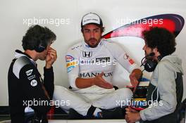 Fernando Alonso (ESP) McLaren. 13.05.2016. Formula 1 World Championship, Rd 5, Spanish Grand Prix, Barcelona, Spain, Practice Day.