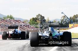 Lewis Hamilton (GBR) Mercedes AMG F1 W07 Hybrid. 13.05.2016. Formula 1 World Championship, Rd 5, Spanish Grand Prix, Barcelona, Spain, Practice Day.