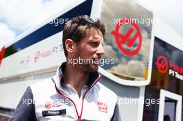Romain Grosjean (FRA) Haas F1 Team. 13.05.2016. Formula 1 World Championship, Rd 5, Spanish Grand Prix, Barcelona, Spain, Practice Day.