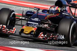 Daniil Kvyat (RUS) Scuderia Toro Rosso STR11. 13.05.2016. Formula 1 World Championship, Rd 5, Spanish Grand Prix, Barcelona, Spain, Practice Day.