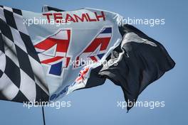 Flags for Lewis Hamilton (GBR) Mercedes AMG F1. 13.05.2016. Formula 1 World Championship, Rd 5, Spanish Grand Prix, Barcelona, Spain, Practice Day.