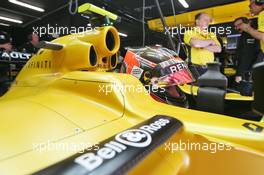 Esteban Ocon (FRA) Renault Sport F1 Team R16 Test Driver. 13.05.2016. Formula 1 World Championship, Rd 5, Spanish Grand Prix, Barcelona, Spain, Practice Day.