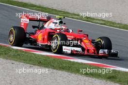 Kimi Raikkonen (FIN), Scuderia Ferrari  13.05.2016. Formula 1 World Championship, Rd 5, Spanish Grand Prix, Barcelona, Spain, Practice Day.