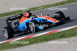 Pascal Wehrlein (GER), Manor Racing  13.05.2016. Formula 1 World Championship, Rd 5, Spanish Grand Prix, Barcelona, Spain, Practice Day.