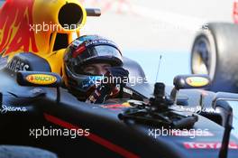 Race winner Max Verstappen (NLD) Red Bull Racing RB12 in parc ferme. 15.05.2016. Formula 1 World Championship, Rd 5, Spanish Grand Prix, Barcelona, Spain, Race Day.