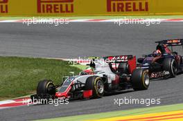 Esteban Gutierrez (MEX), Haas F1 Team  15.05.2016. Formula 1 World Championship, Rd 5, Spanish Grand Prix, Barcelona, Spain, Race Day.