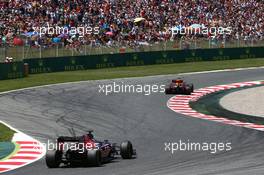 Carlos Sainz Jr (ESP) Scuderia Toro Rosso STR11. 15.05.2016. Formula 1 World Championship, Rd 5, Spanish Grand Prix, Barcelona, Spain, Race Day.