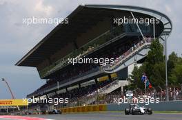 Valtteri Bottas (FIN) Williams FW38. 15.05.2016. Formula 1 World Championship, Rd 5, Spanish Grand Prix, Barcelona, Spain, Race Day.