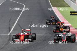 Sebastian Vettel (GER), Scuderia Ferrari  15.05.2016. Formula 1 World Championship, Rd 5, Spanish Grand Prix, Barcelona, Spain, Race Day.