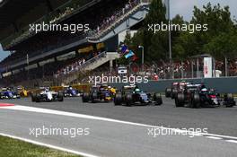 The start of the race. 15.05.2016. Formula 1 World Championship, Rd 5, Spanish Grand Prix, Barcelona, Spain, Race Day.