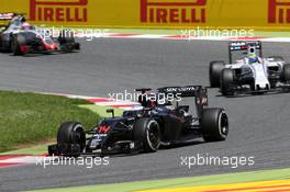 Fernando Alonso (ESP), McLaren Honda  15.05.2016. Formula 1 World Championship, Rd 5, Spanish Grand Prix, Barcelona, Spain, Race Day.