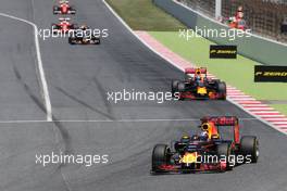 Daniel Ricciardo (AUS), Red Bull Racing  15.05.2016. Formula 1 World Championship, Rd 5, Spanish Grand Prix, Barcelona, Spain, Race Day.